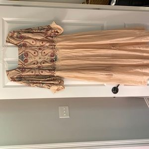 Free people embroidered dress size M